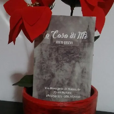 La Casa Di Tito Matera